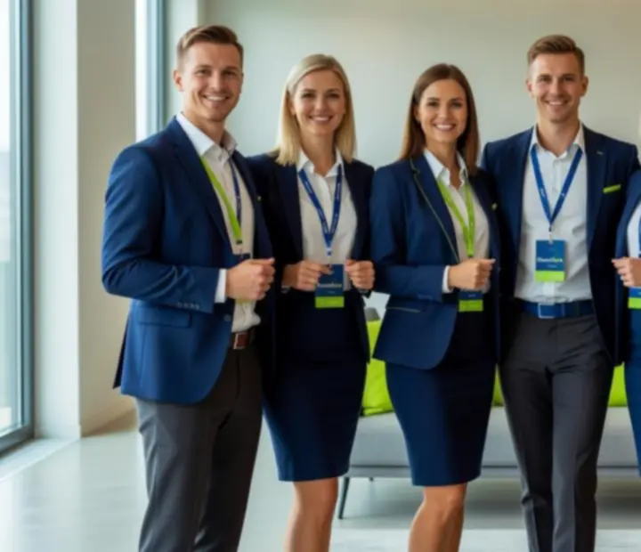 Zespół prowadzących NAXSOL ENTERPRISES LTD przygotowujący się do wydarzenia